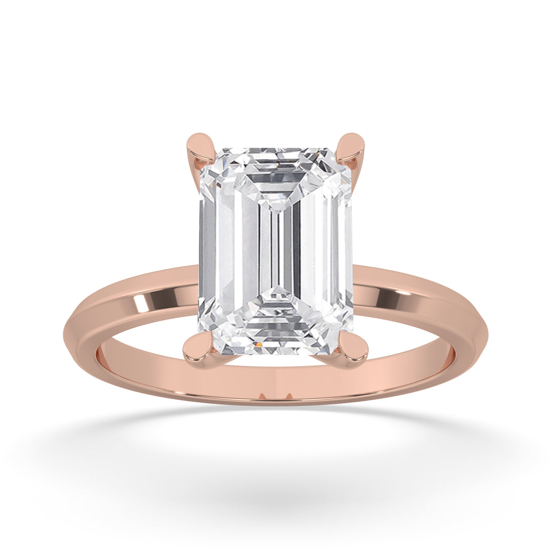 Emerald Engagement Ring