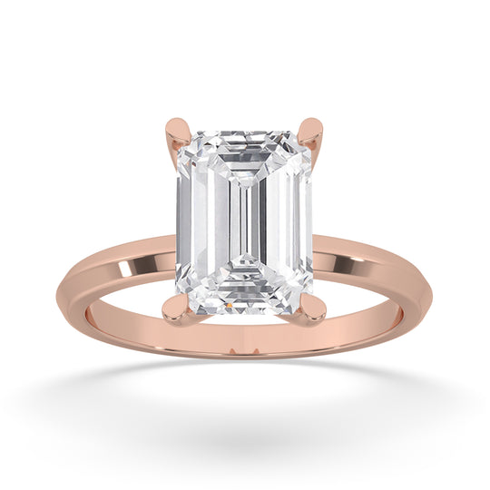 Emerald Engagement Ring