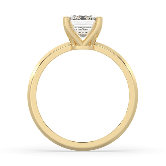 Emerald Engagement Ring