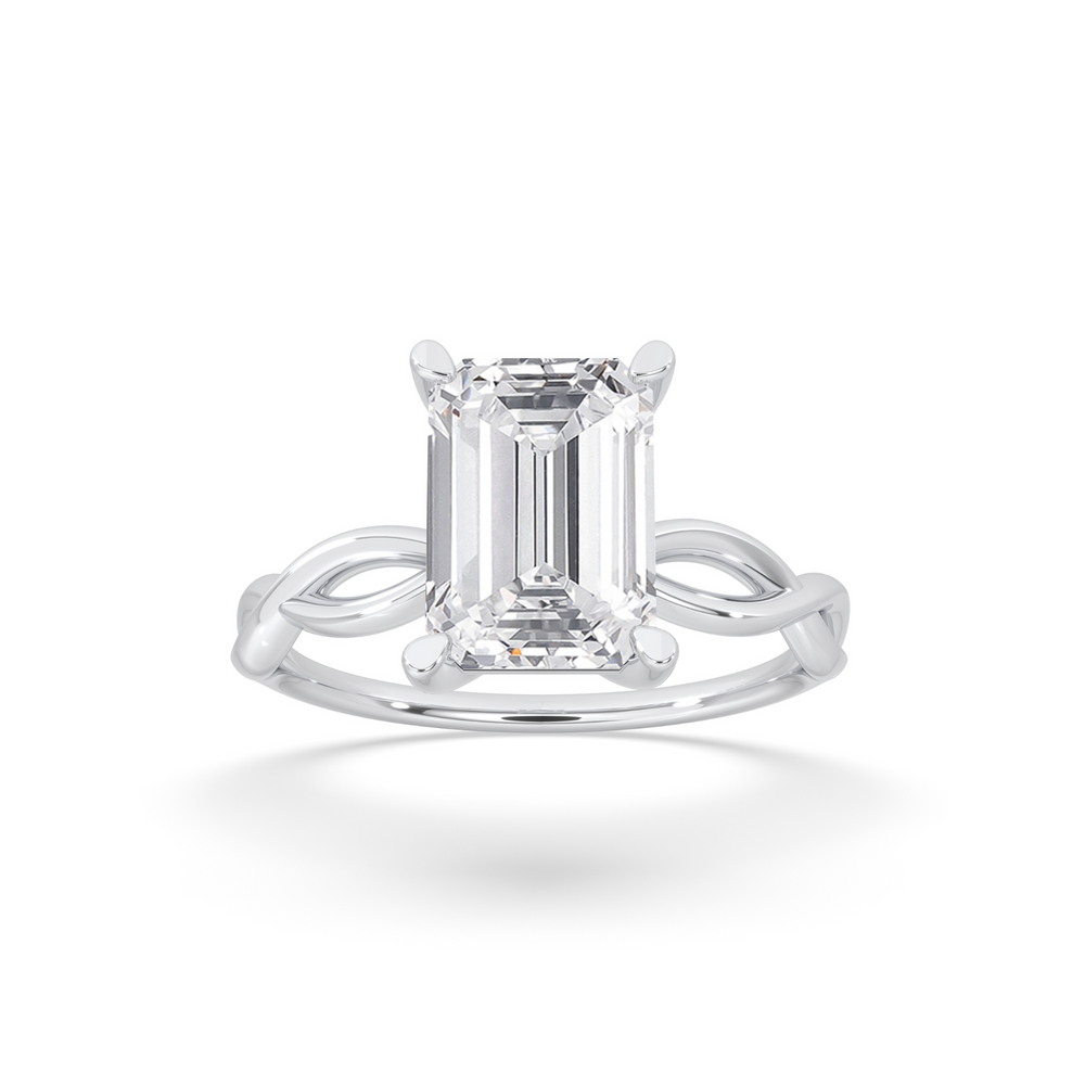 Emerald Engagement Ring