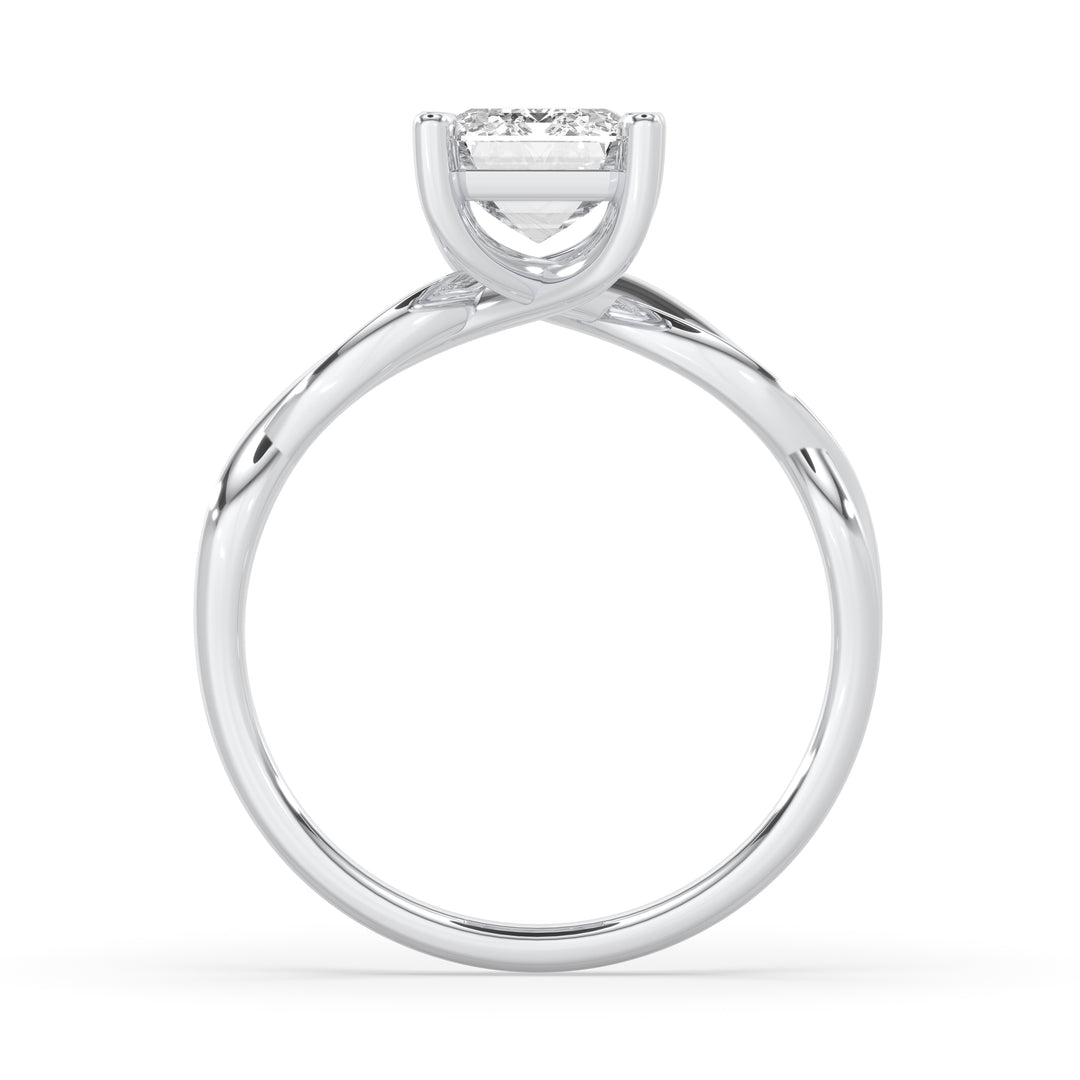 Emerald Engagement Ring