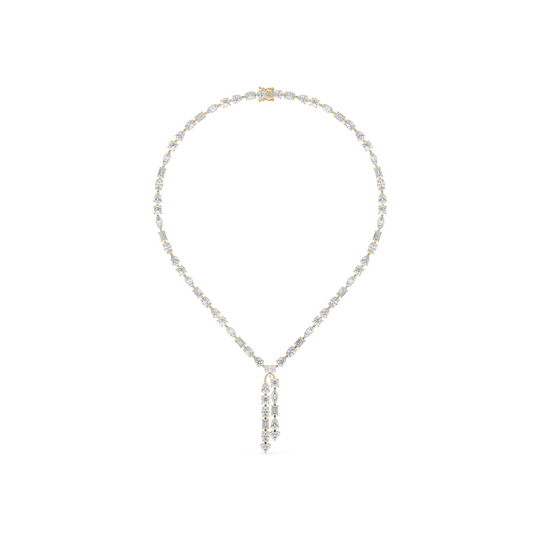 Lariat Necklace – Elegant Y-Shaped Drop