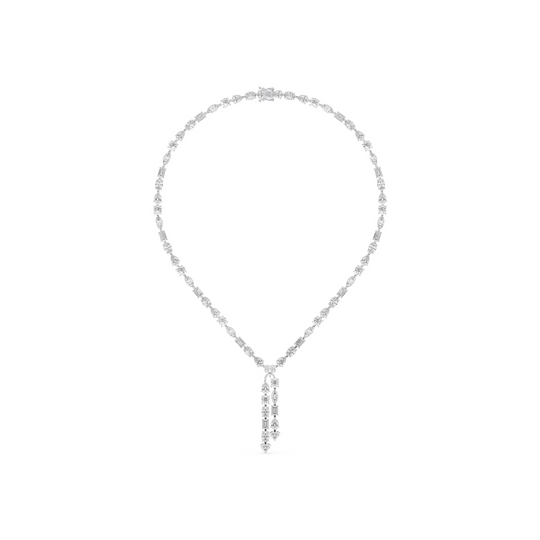 Lariat Necklace – Elegant Y-Shaped Drop