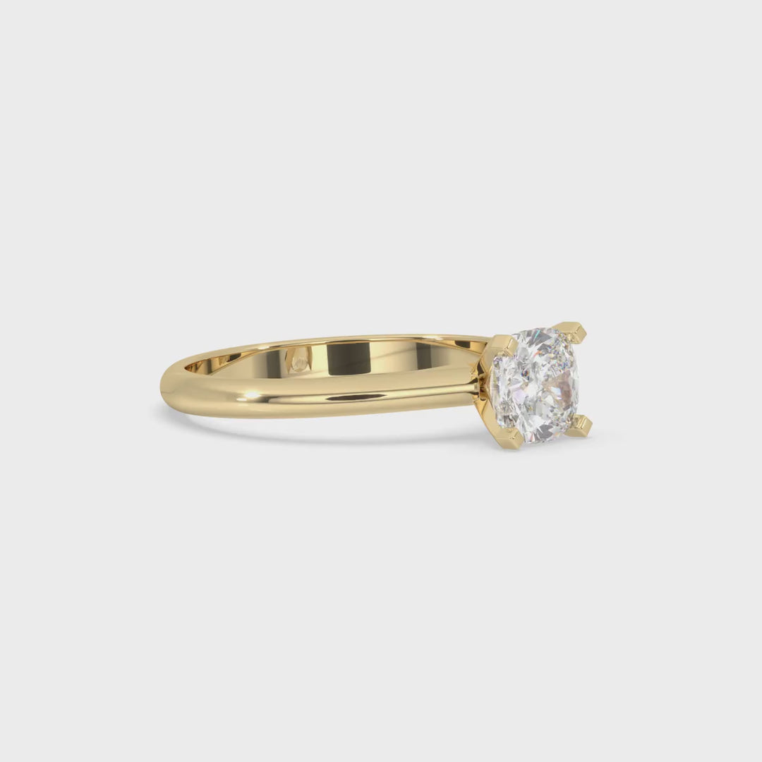 Cushion Engagement Ring