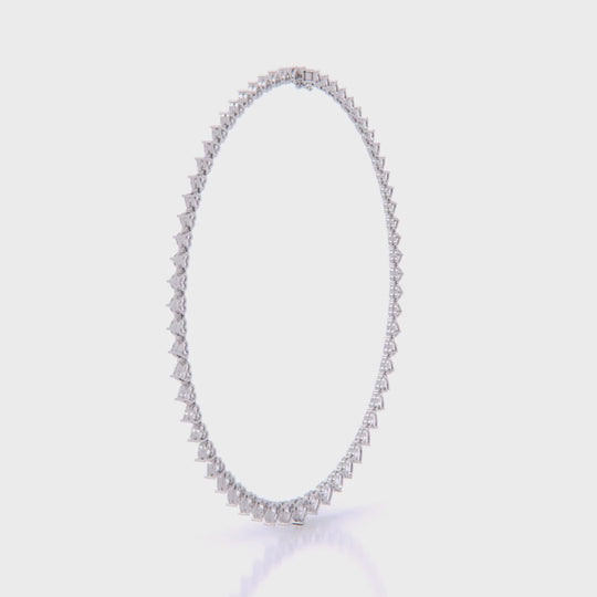 Heart Shape Graduated Necklace