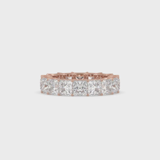 Princess Cut Eternity Ring