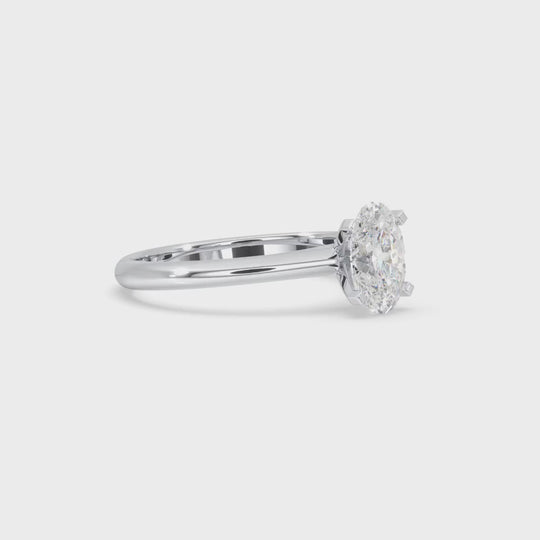 Oval Engagement Ring