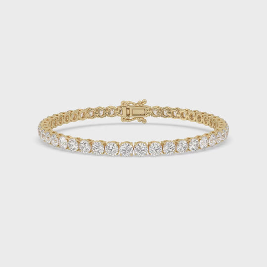 Round Tennis Bracelet