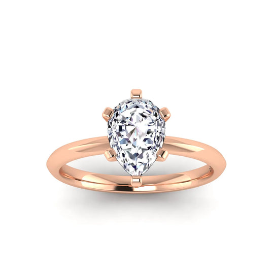 Pear-Rose Gold|Pear|14K Rose Gold|18K Rose Gold