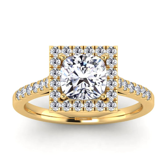 Cushion-Yellow Gold|Cushion|14K Yellow Gold|18K Yellow Gold